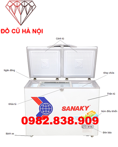 tính năng của tủ đông sanaky vh - 2599a1 250 lít