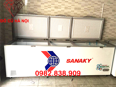 Tủ Đông Sanaky 1300 Lít VH-1399HY3 3 Cánh Cửa 01