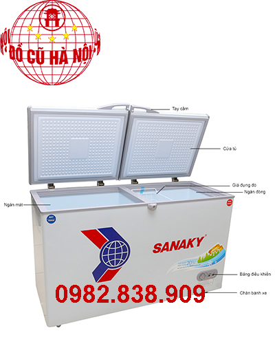 Thông số Kỹ thuật của tủ đông Sanaky 400 Lít VH-4099W1