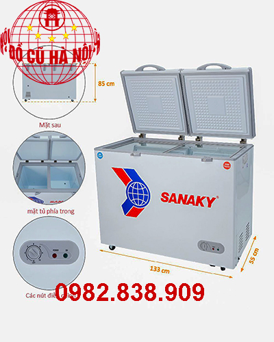 Tính năng chi tiết của tủ đông Sanaky VH-405W2 400 lít