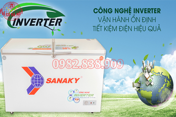 Tủ Đông Sanaky Inverter Tiết Kiệm Điện