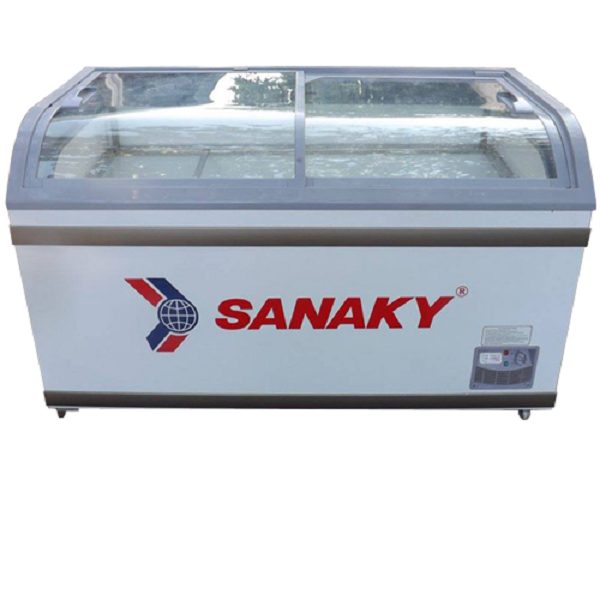 tủ đông mặt kính Sanaky 1