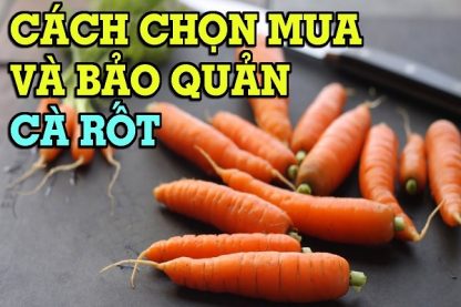 Cách Bảo Quản Cà Rốt-0