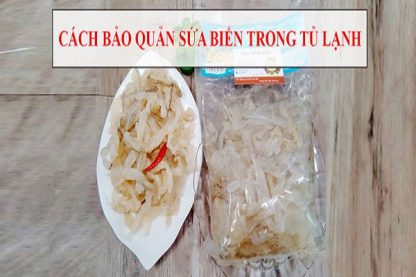 Cách Bảo Quản Sứa Biển Trong Tủ Lạnh-0