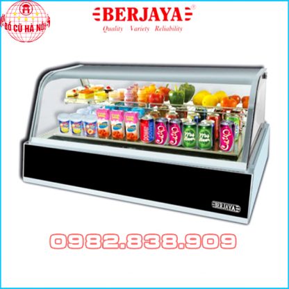 Tủ Mát Trưng Bày Kính Cong Berjaya BJY-DC-120L-2