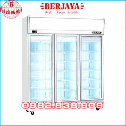 Tủ Đông Berjaya 3D-DF-SM-EV 3 Cánh Kính Cũ-3